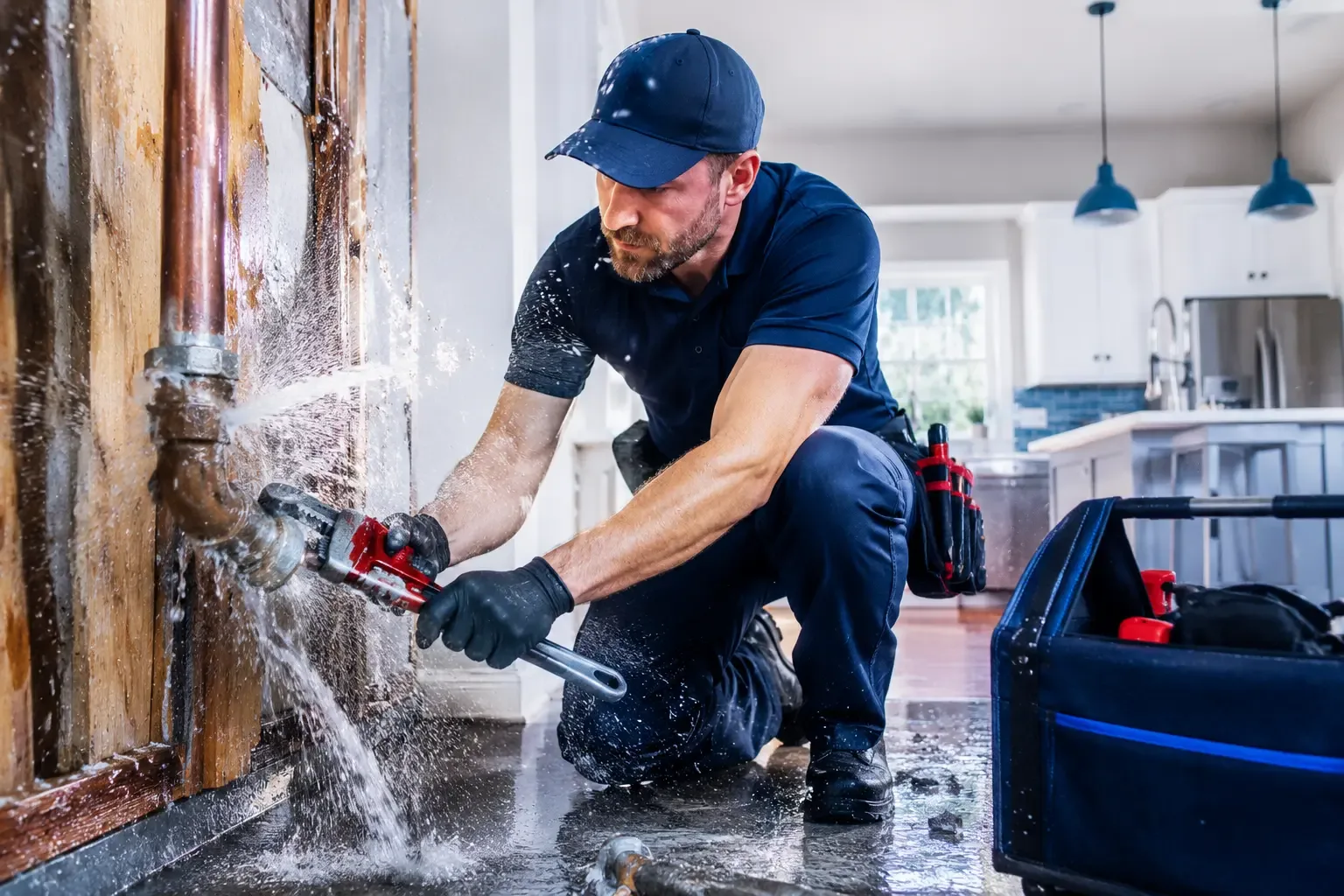 Local emergency pipe repair professionals in De Soto, IA